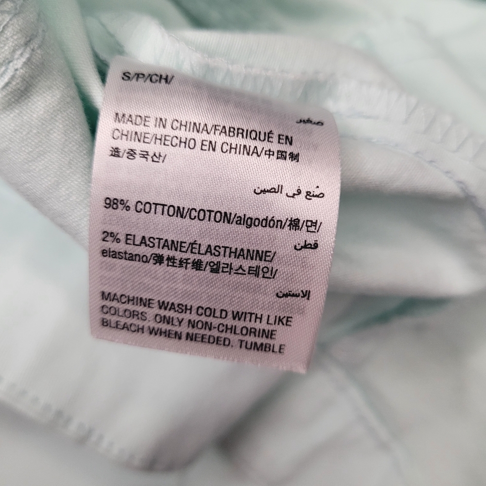Charter Club Women's Soft Blue Mint Jean Jacket - Picture 5 of 5